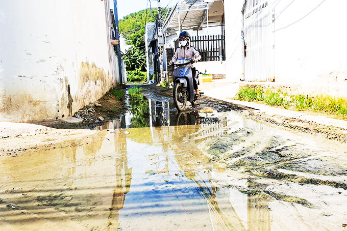 Mong sớm đầu tư hệ thống thoát nước