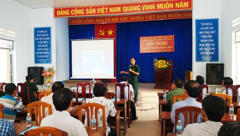 Tuyên truyền biển, đảo cho ngư dân TP. Cam Ranh