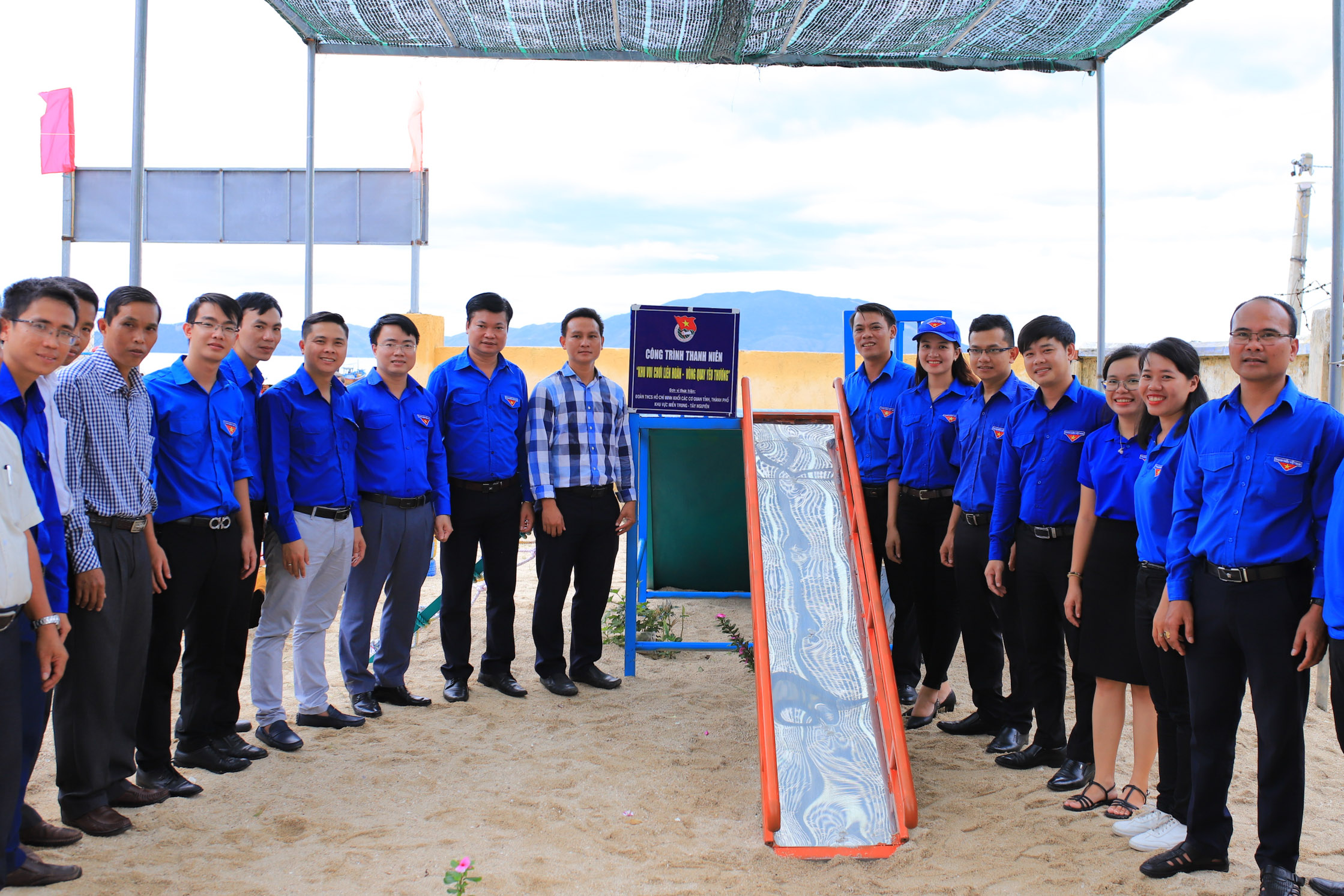 Khánh thành công trình thanh niên tại đảo Điệp Sơn