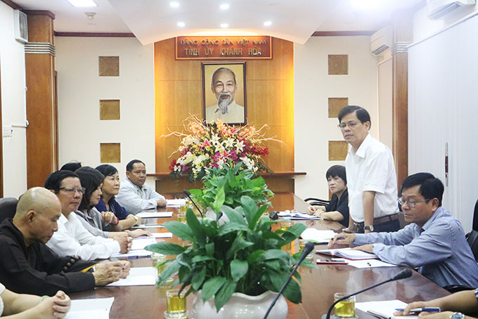 Gặp mặt đoàn đại biểu dự Đại hội Mặt trận Tổ quốc Việt Nam lần thứ IX