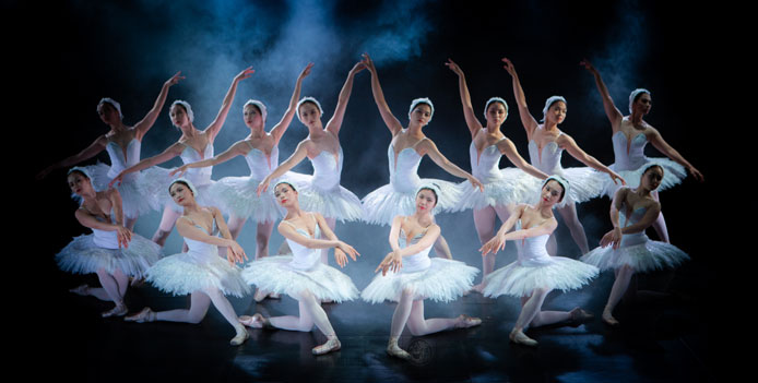 Nhiều nghệ sĩ xuất sắc của Nhà hát Nhạc vũ kịch Việt Nam tham gia vở ballet “Hồ thiên nga”.