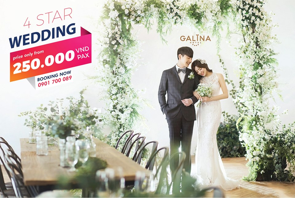 Galina Hotel - Điểm hẹn mùa cưới 2019