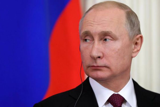 Tổng thống Nga Vladimir Putin. Ảnh: BBC