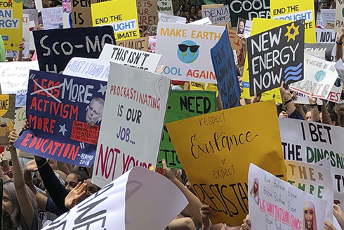 Học sinh và sinh viên Australia tuần hành chống biến đổi khí hậu