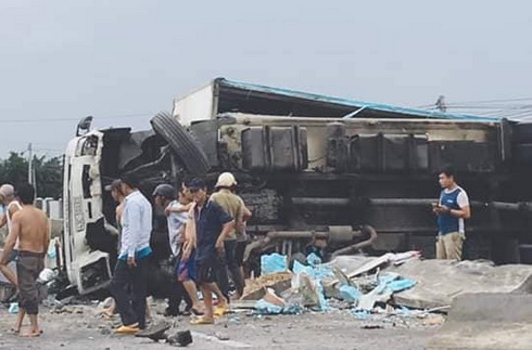 Hiện trường tai nạn