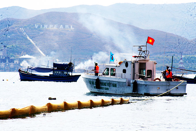 28 doanh nghiệp thuộc đối tượng triển khai kế hoạch ứng phó sự cố tràn dầu