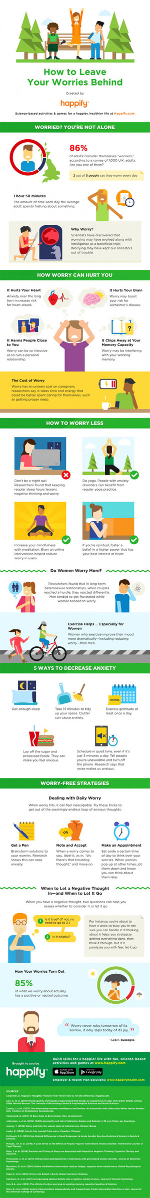 Ways To Worry Less And Reduce Anxiety