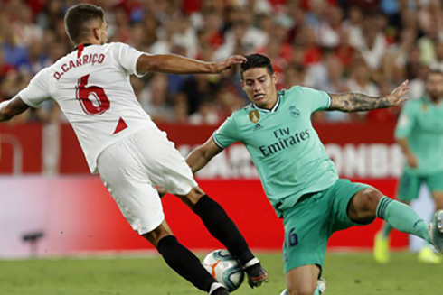 James Rodriguez đang rất tích cực tìm lại chính mình trong màu áo Real Madrid.