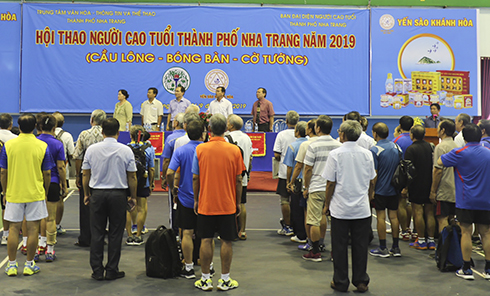 Over 200 players join sports festival for elderly people in Nha Trang