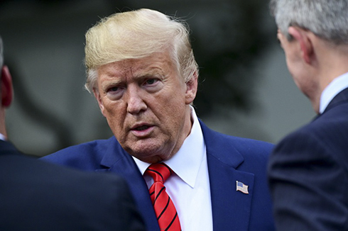 Tổng thống Trump. Ảnh: Standard.co.