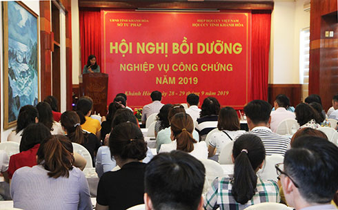 Quang cảnh hội nghị.