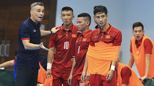 Đội tuyển Futsal Việt Nam hội quân (nguồn:vff.org.vn)