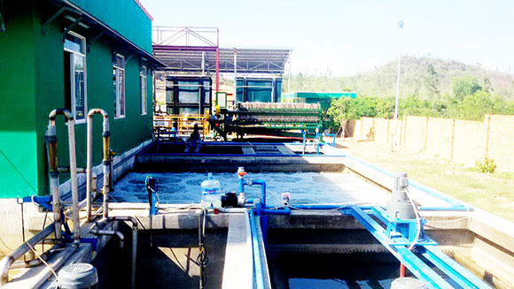 Industrial waste and hazardous waste well treated