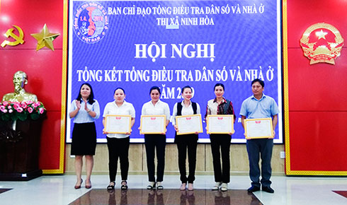 Ninh Hòa: Tổng kết tổng điều tra dân số và nhà ở