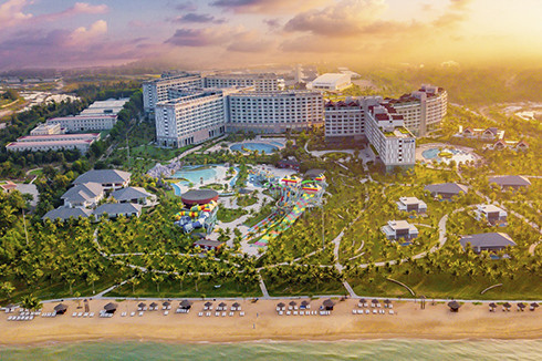 VinOasis, cơ sở nghỉ dưỡng mới nhất tại Quần thể Vinpearl Phú Quốc.