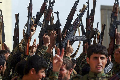 Lực lượng dân chủ Syria cảnh báo Thổ Nhĩ Kỳ về mộc cuộc chiến toàn diện. Ảnh: Getty.