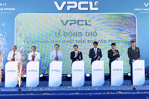 Động thổ Nhà máy Nhiệt điện BOT Vân Phong 1