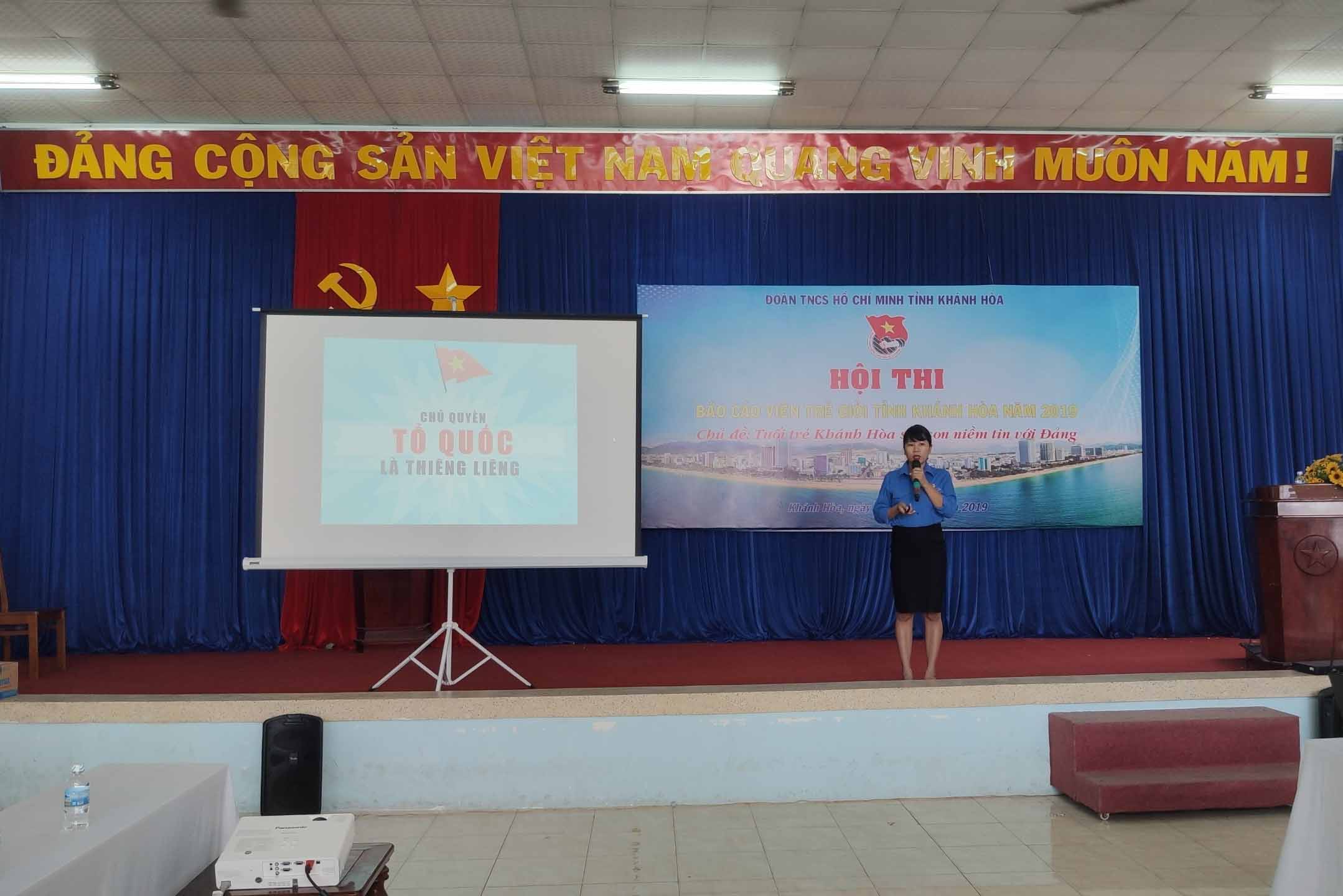 24 thí sinh tham gia Hội thi Báo cáo viên trẻ giỏi năm 2019