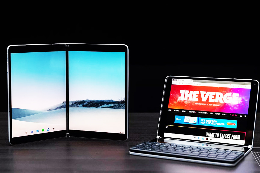 Microsoft ra mắt laptop Surface, 2 màn hình cực mỏng