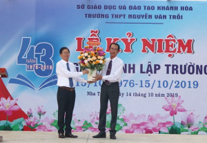 Trường THPT Nguyễn Văn Trỗi kỷ niệm 43 năm ngày thành lập