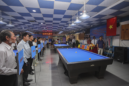 Hơn 180 cơ thủ tranh tài giải billiard carom 3 băng mở rộng tranh Cup BSH