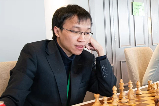Trường Sơn gây bất ngờ khi hạ tài năng 21 tuổi người Nga Artemiev. Ảnh: Chess.com.