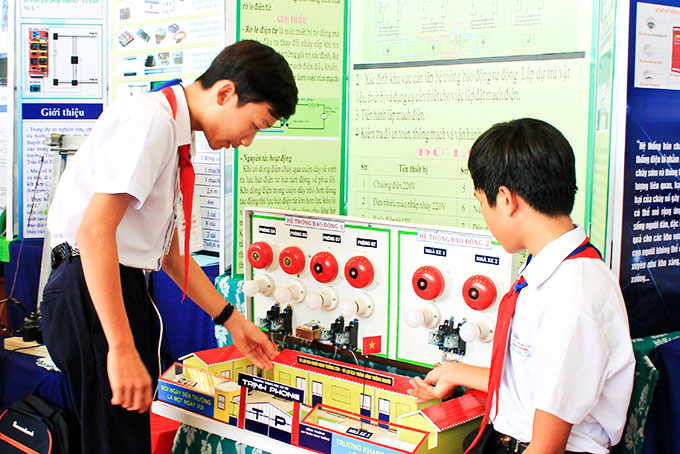 Cuộc thi Khoa học cấp tỉnh học sinh trung học: Diễn ra từ ngày 10 đến 12-12