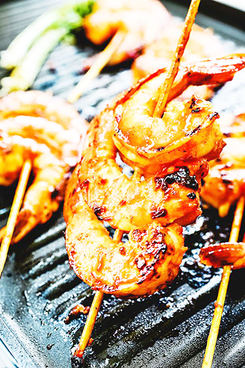 Tôm nướng cay ngon tuyệt cú mèo