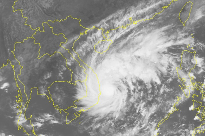 Bão số 5 tiếp tục mạnh lên, đạt cấp 9-10