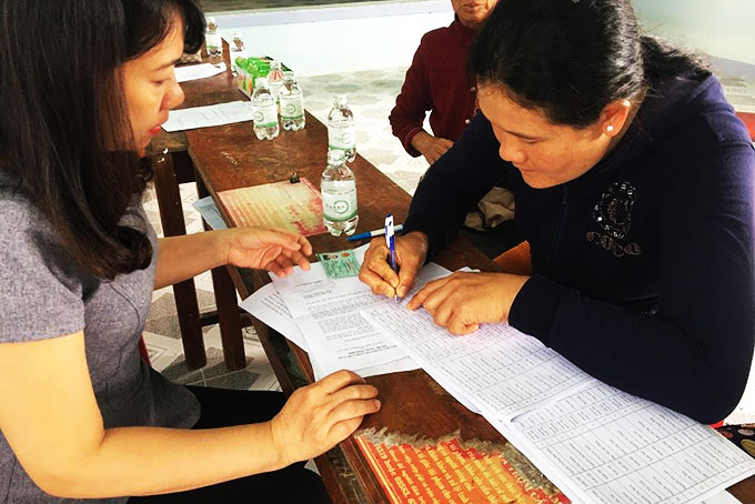 60 gia đình được hỗ trợ vay vốn