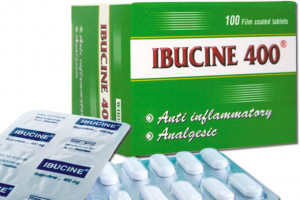Đình chỉ lưu hành thuốc Ibucine 400