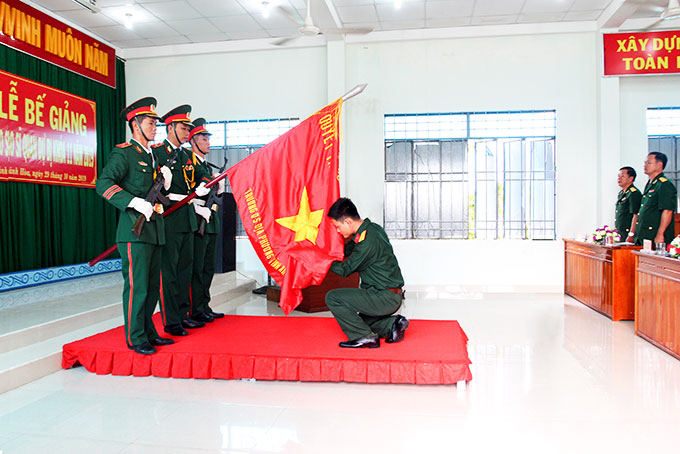 Chú trọng xây dựng đội ngũ sĩ quan dự bị