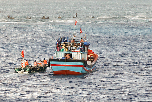 Toàn bộ tàu cá của Khánh Hòa đã chủ động tránh trú bão an toàn
