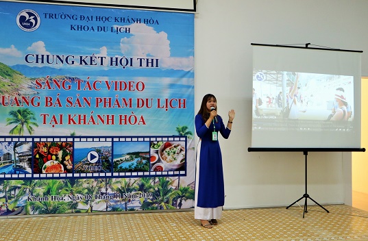 Trường Đại học Khánh Hòa tổ chức hội thi sáng tác video quảng bá du lịch