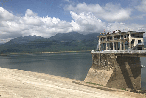 Hiện hồ Đá Bàn - hồ chứa lớn nhất tỉnh chỉ đạt 37% dung tích 