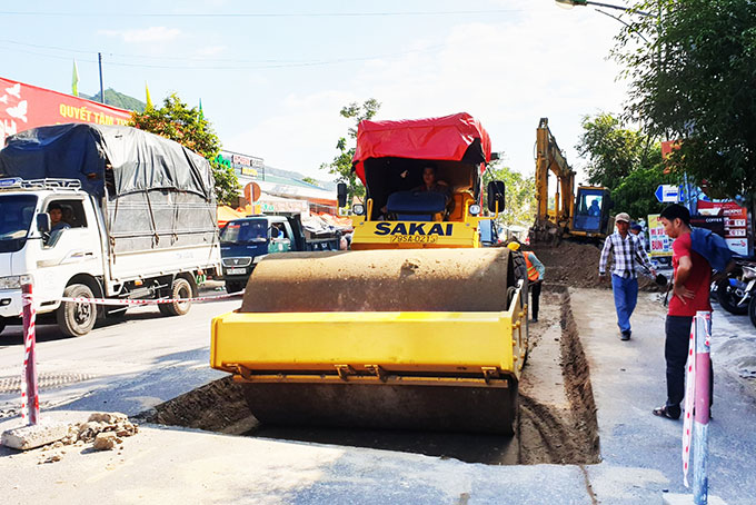 TP. Nha Trang: Hơn 4,7 tỷ đồng sửa chữa đường Điện Biên Phủ