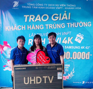 Khuyến mãi dành cho thuê bao FiberVNN, MyTV