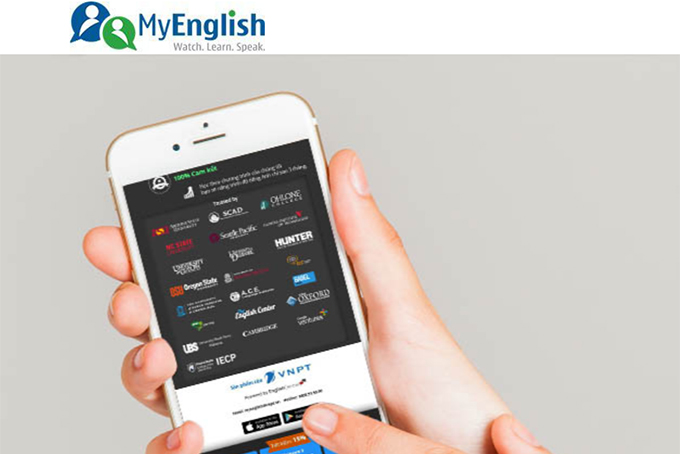 Học tiếng Anh trực tuyến với MyEnglish của VNPT
