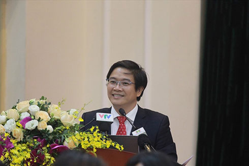 TS Thái Văn Tài - Vụ trưởng Vụ Giáo dục Tiểu học - Bộ Giáo dục và Đào tạo. Ảnh T.Vương