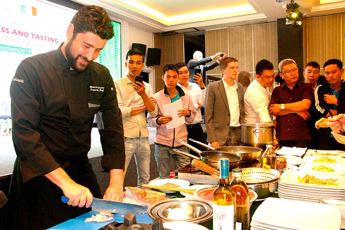 "Nét đẹp ẩm thực Ý" tại Nha Trang