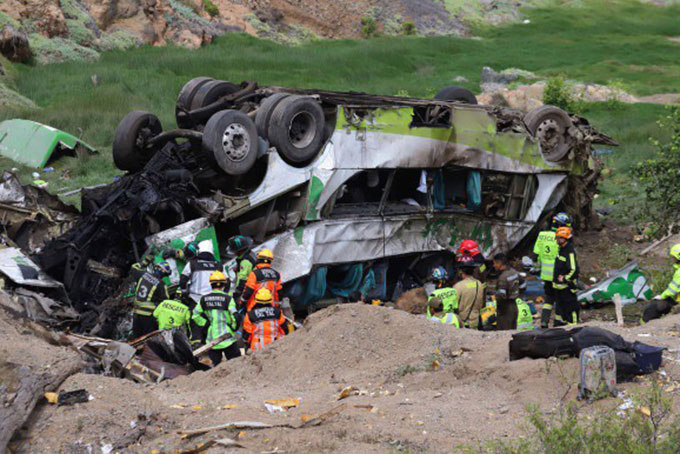 Hơn 40 người chết hoặc bị thương trong vụ tai nạn xe bus ở Chile