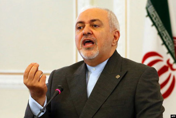 Ngoại trưởng Iran Mohammad Javad Zarif. Ảnh: AFP