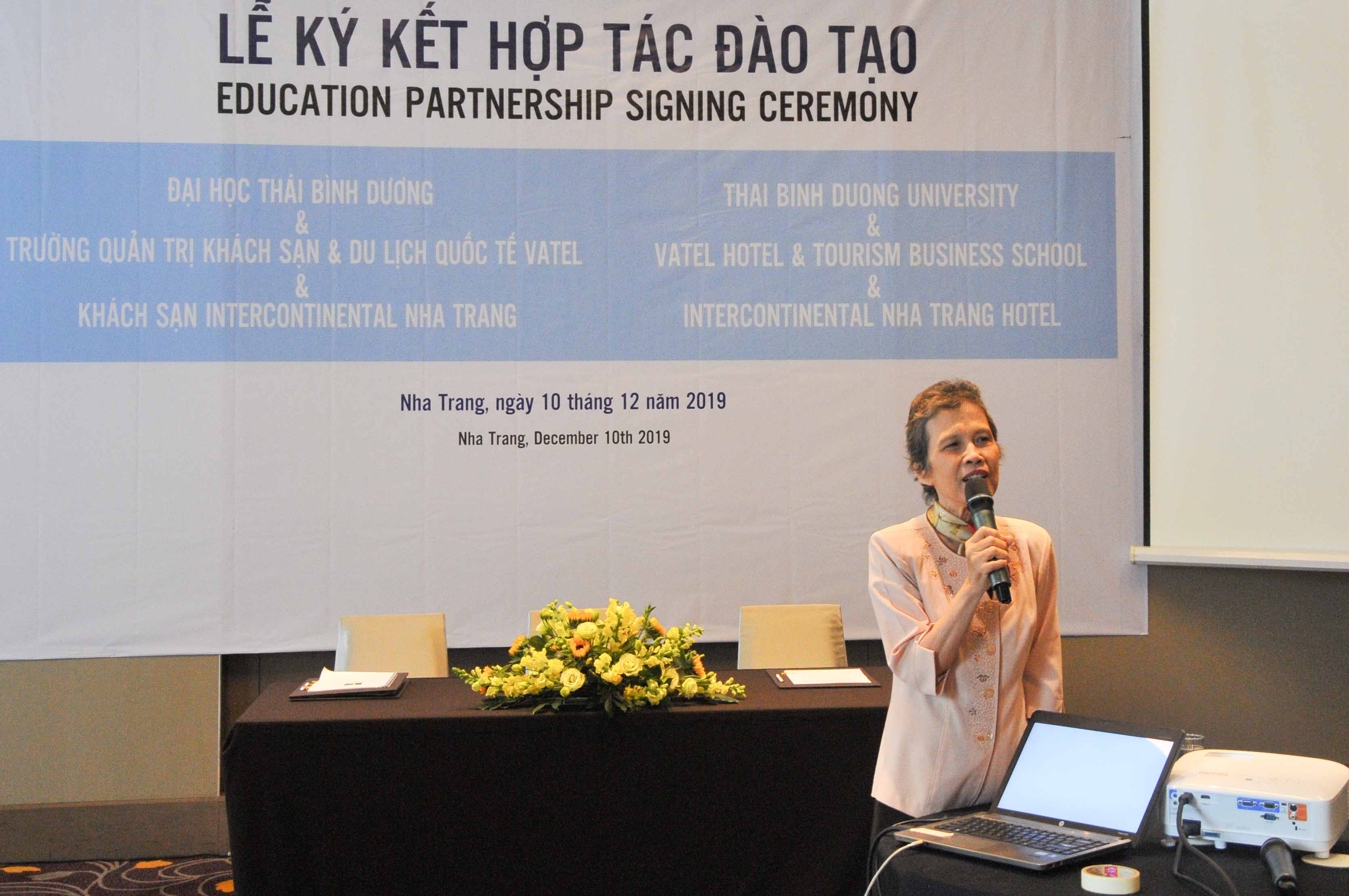 Trường Đại học Thái Bình Dương ký kết hợp tác đào tạo ngành Quản trị khách sạn quốc tế