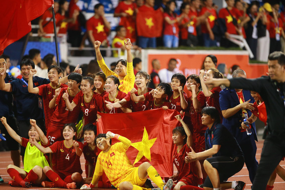 Tuyển nữ Việt Nam kết thúc năm 2019 trong tốp 32 đội mạnh nhất thế giới - Ảnh: N.K