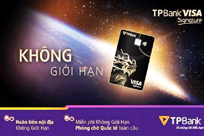 Khách hàng được hưởng nhiều trải nghiệm đặc quyền xứng tầm với thẻ TPBank Visa Signature.