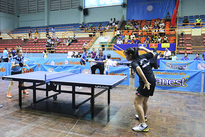 New encouraging result of Khanh Hoa's table tennis