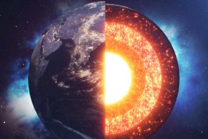 Phát hiện chưa từng có bên trong lõi Trái đất