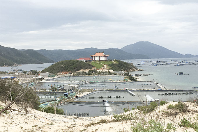 Một góc vịnh Vân Phong