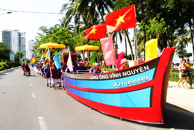 Lễ hội Cầu ngư của cư dân các làng biển Khánh Hòa cũng sẽ được tái hiện  trong Lễ hội văn hóa dân gian tỉnh 2020. 
