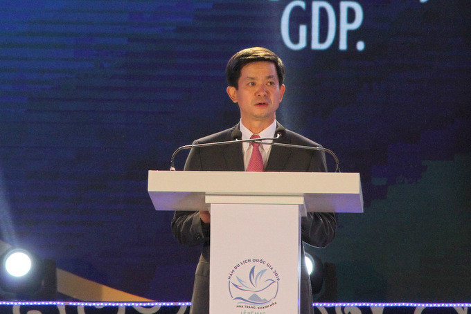  Thứ trưởng Bộ Văn hóa - Thể thao và Du lịch Lê Quang Tùng phát biểu tại Lễ bế mạc